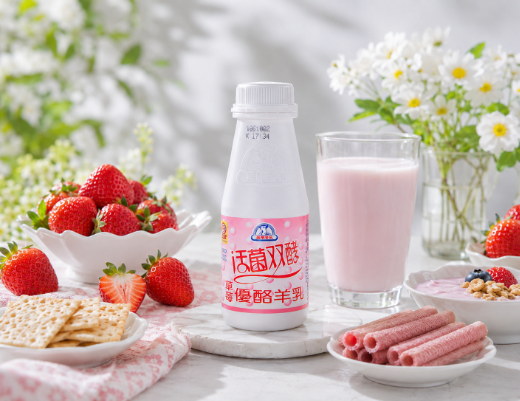 草莓優酪羊乳